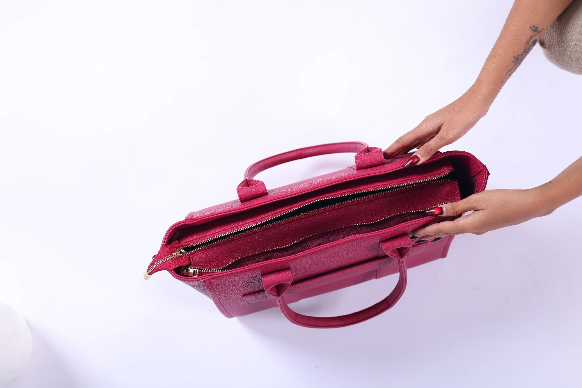 CRIMSON REIGN - Pink Tote