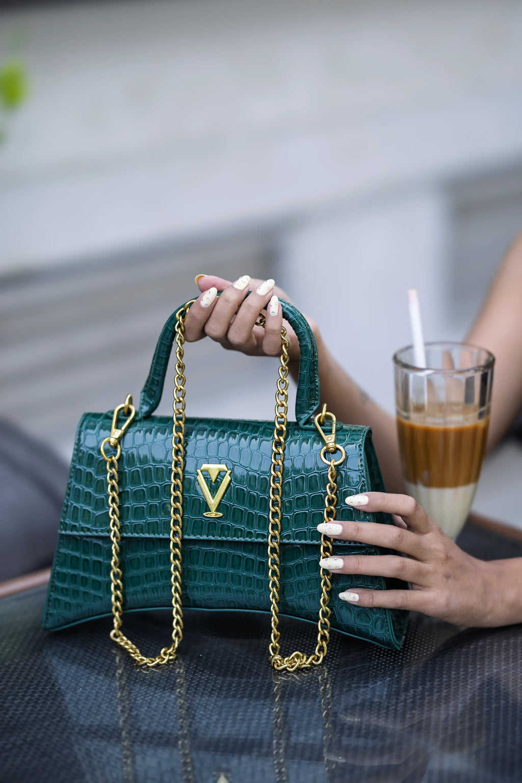 EMERALD AURA - Green Crossbody