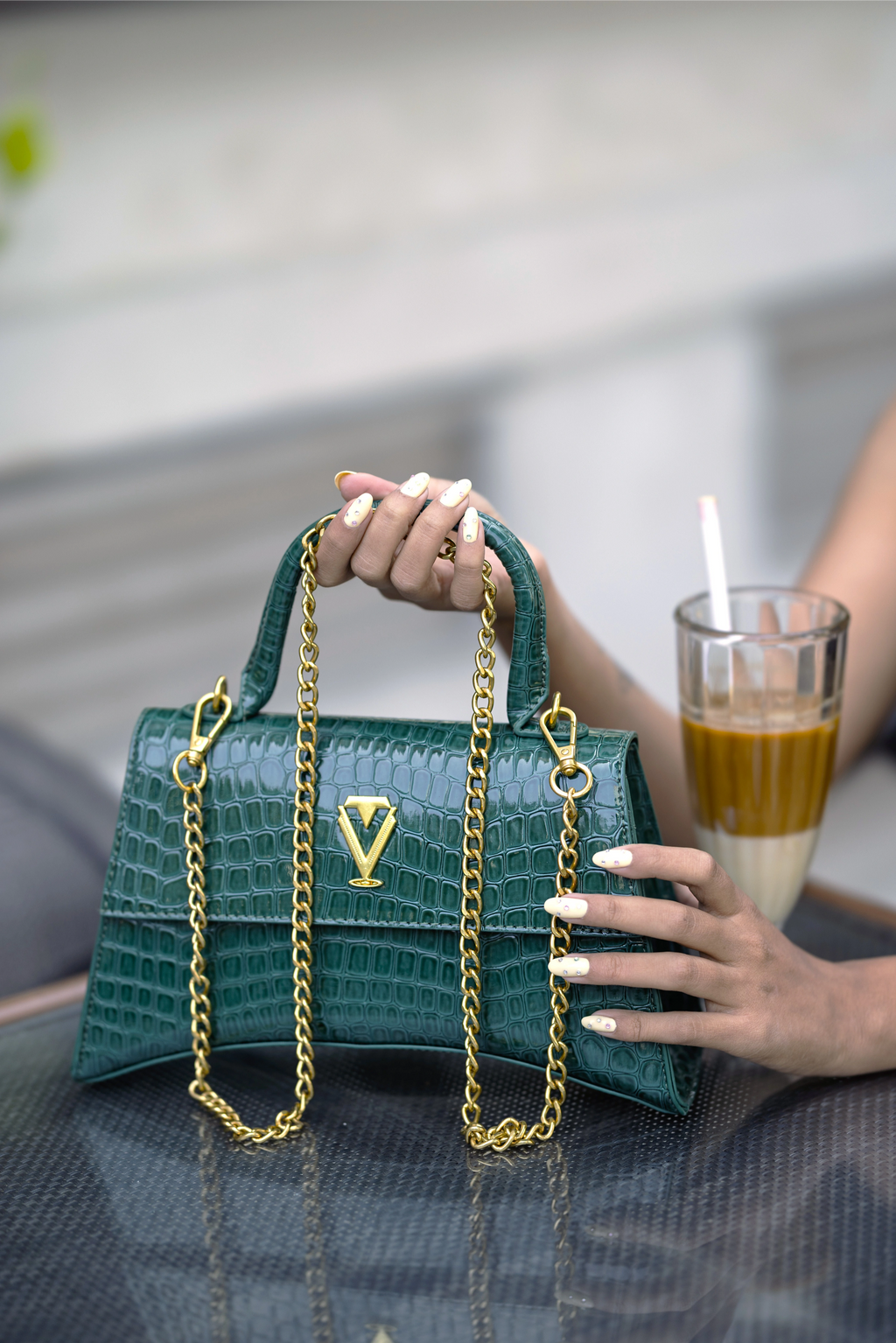 EMERALD AURA - Green Crossbody