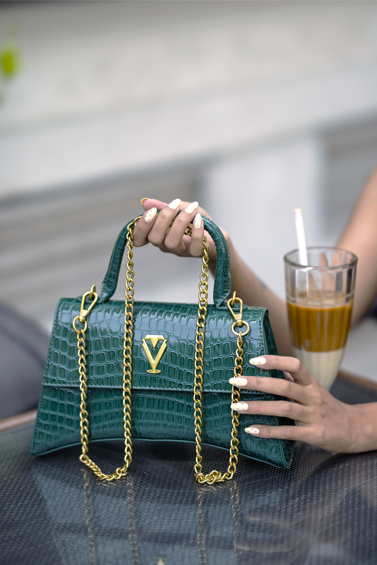 EMERALD AURA - Green Crossbody