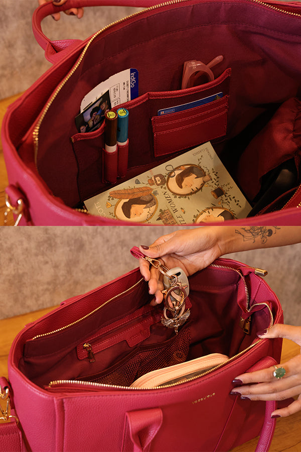 CRIMSON REIGN - Pink Tote