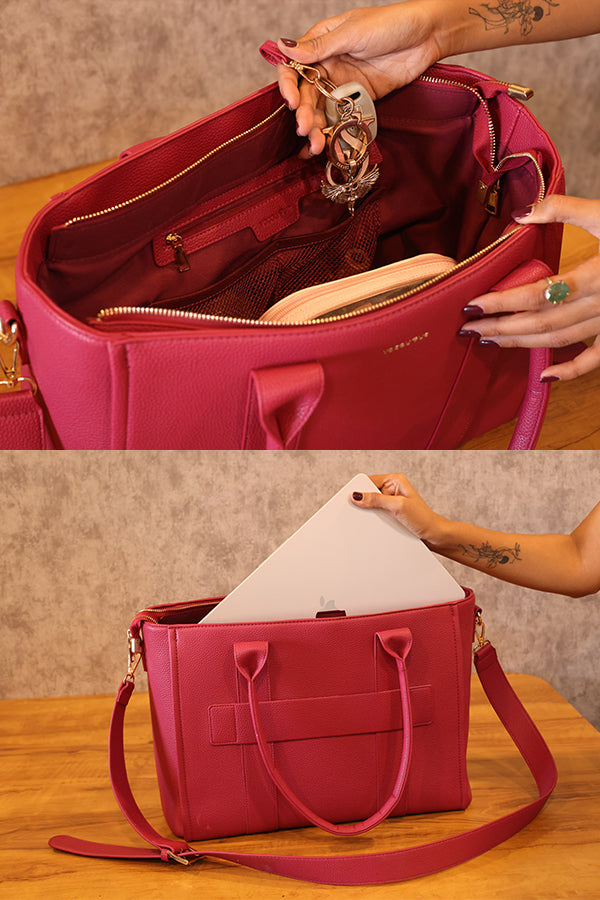 CRIMSON REIGN - Pink Tote